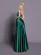 Nicoletta Bridesmaid dress NBM2018 BOTTLE GREEN back