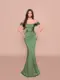 Nicoletta Bridesmaid dress NBM3030 BASIL (1)