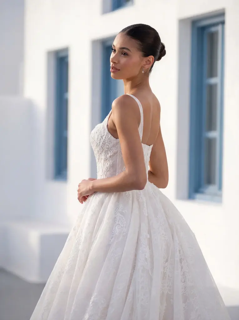 Talis Wedding Dress 1010084_side view