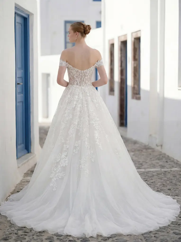 Telah Wedding Dress 1010091_back
