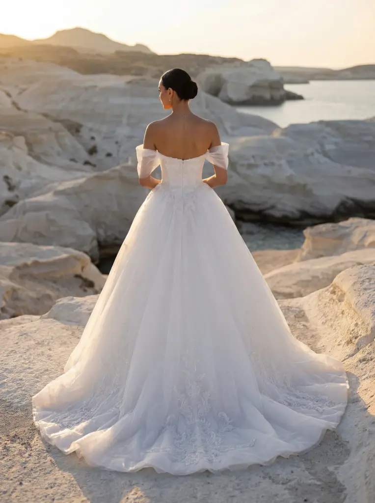 Tempe Wedding Dress 1050056_back
