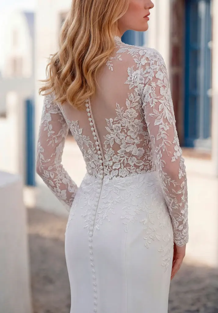 Wedding Dress Tindrae 1010069_back detail